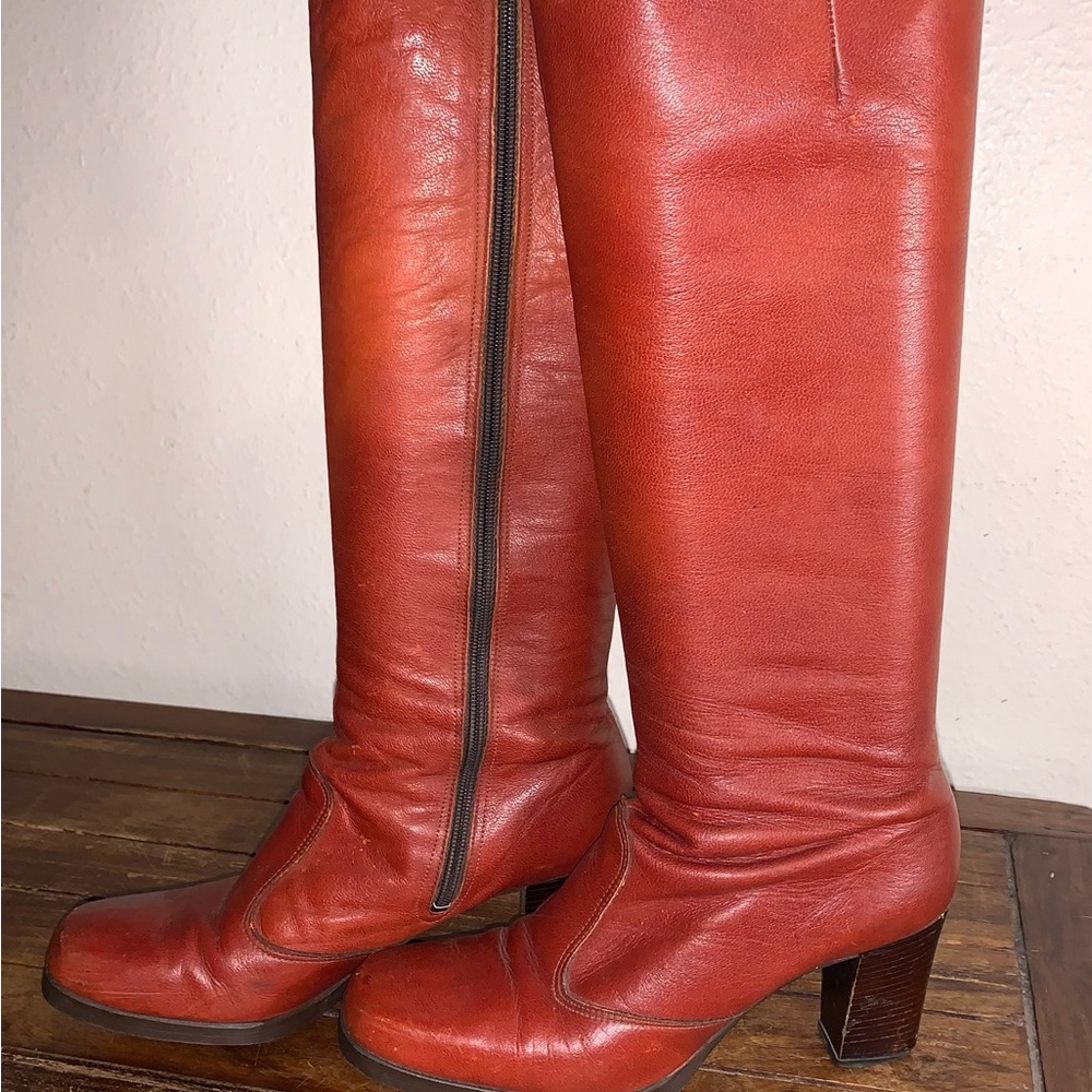 Bad-ass, vintage, leather boots!